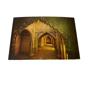 Vintage Granada Alhambra Kings Hall Sala de los Reyes Postcard Kolor Zerkowitz
